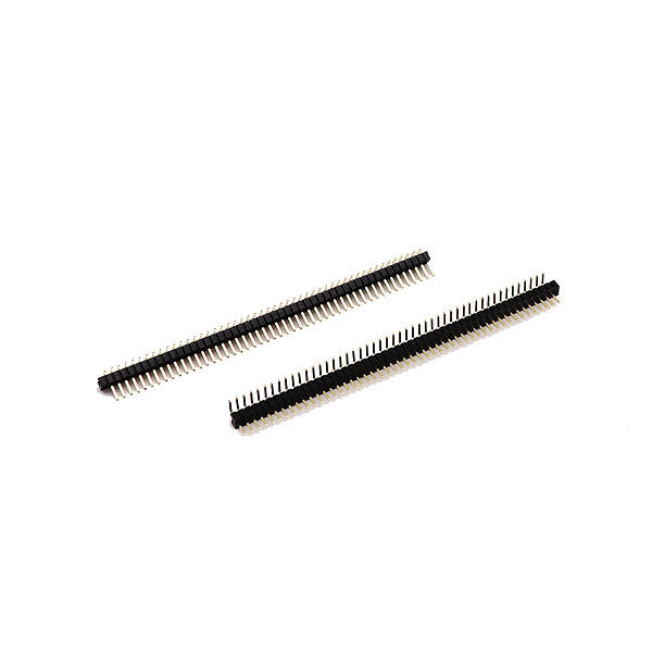 1.27mm Neigungs-Mann Stift Header Verbinders Right Angle für elektrische PWB-Leiterplatte