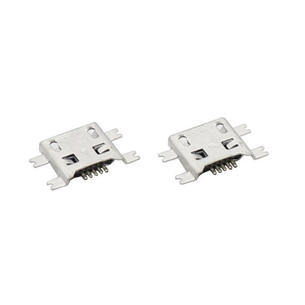Wannen-Art Platten-Berg Mikro-weibliches Ladebuchse-Verbindungsstück 1.17mm SMT USBs