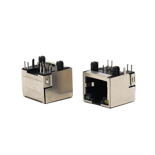 1x1 Hafen abgeschirmtes Verbindungsstück der Buchsen-8P8C RJ45 mit geführtem modularem Jack