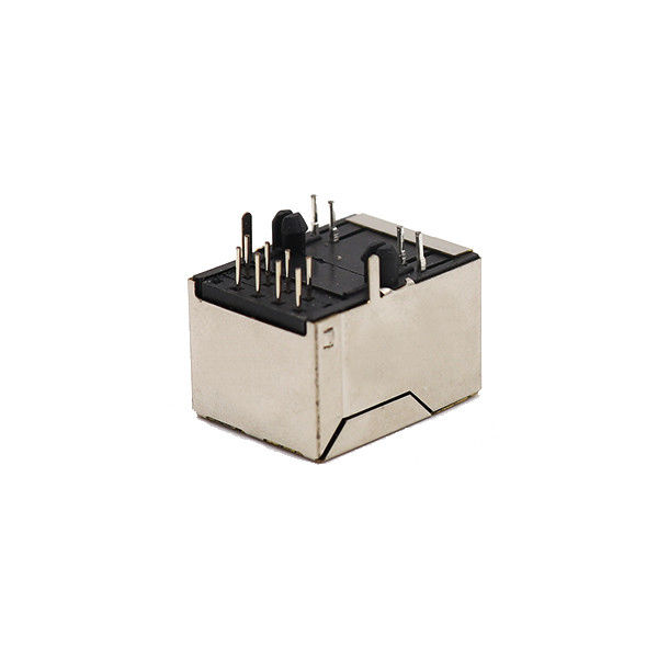 1x1 Hafen abgeschirmtes Verbindungsstück der Buchsen-8P8C RJ45 mit geführtem modularem Jack