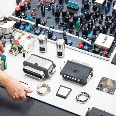 USB-Stecker Typ C Stecker Ladeanschluss Schnelle Übertragungsgeschwindigkeit 5A