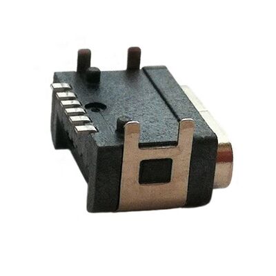 IP67 Wasserdichter USB-Anschluss 6-poliger horizontaler Oberflächenmontage-USB-Typ-C-Buchsenanschluss