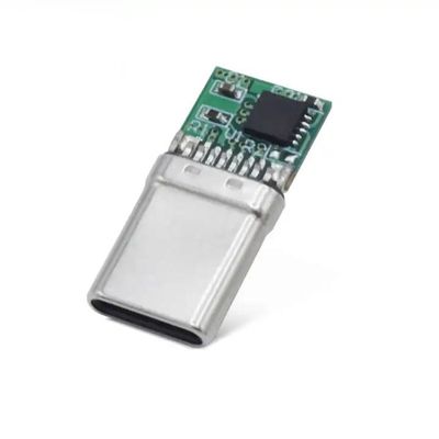 Gold beschichtet Kupfer Typ C männlicher Stecker 100W für SAMSUNG MAC Book 9V/12V/20V PD Decoy