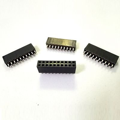 Plastic Electronic Component Connector for 5A Current Rating and Plastic Material