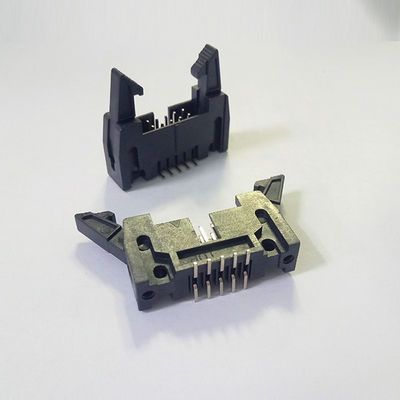 Doppeltes Reihen-Ejektor SMT-Titel-Verbindungsstück 2.54mm 68 Stift Right Angle Stift Header